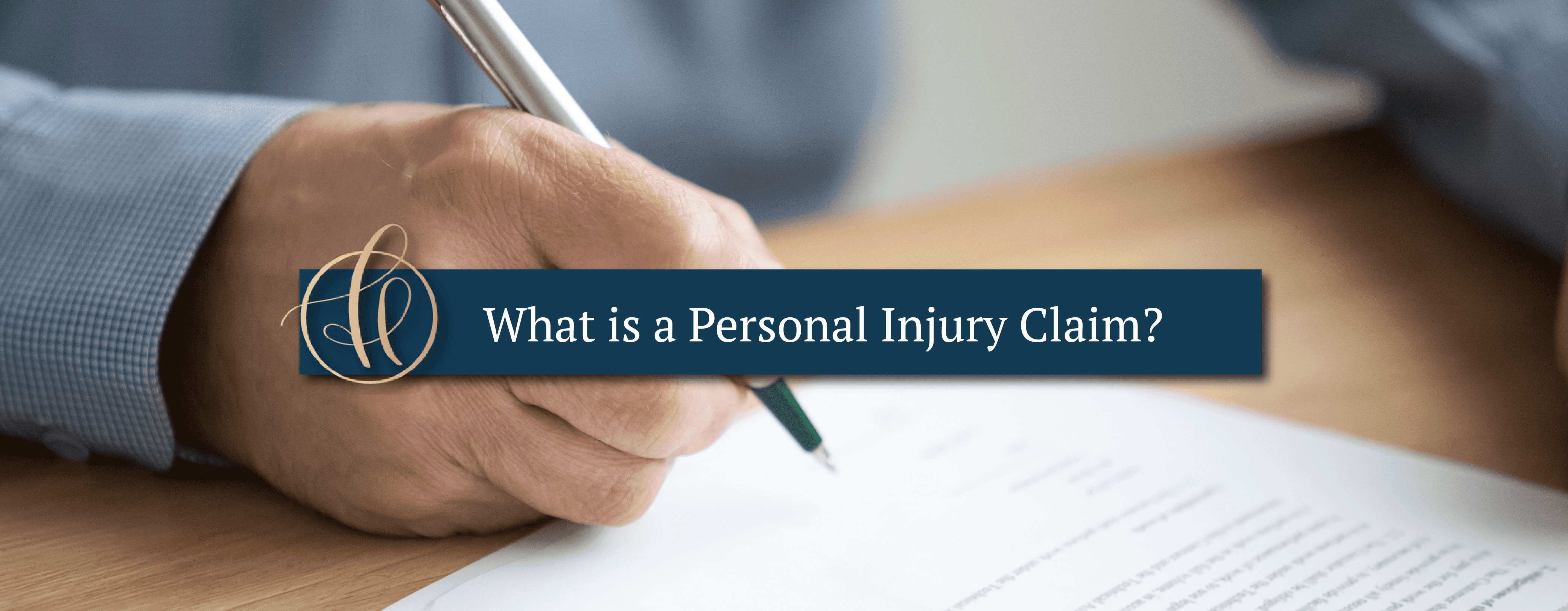 What is a Personal Injury Claim?￼